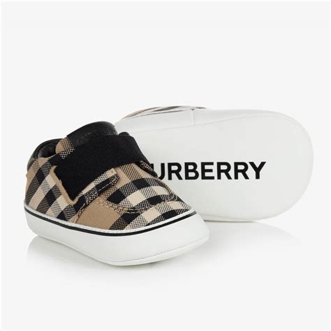 baby boy burberry sneakers|Burberry baby clothes clearance.